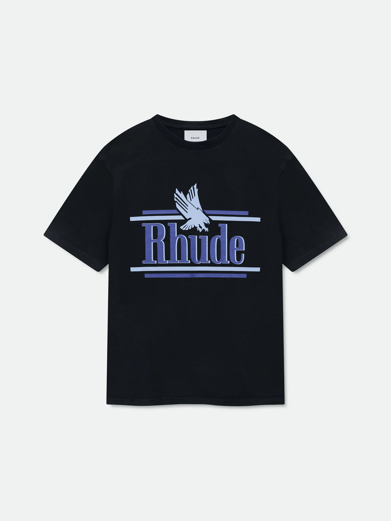 Rhude Eagle Logo Black T-Shirt