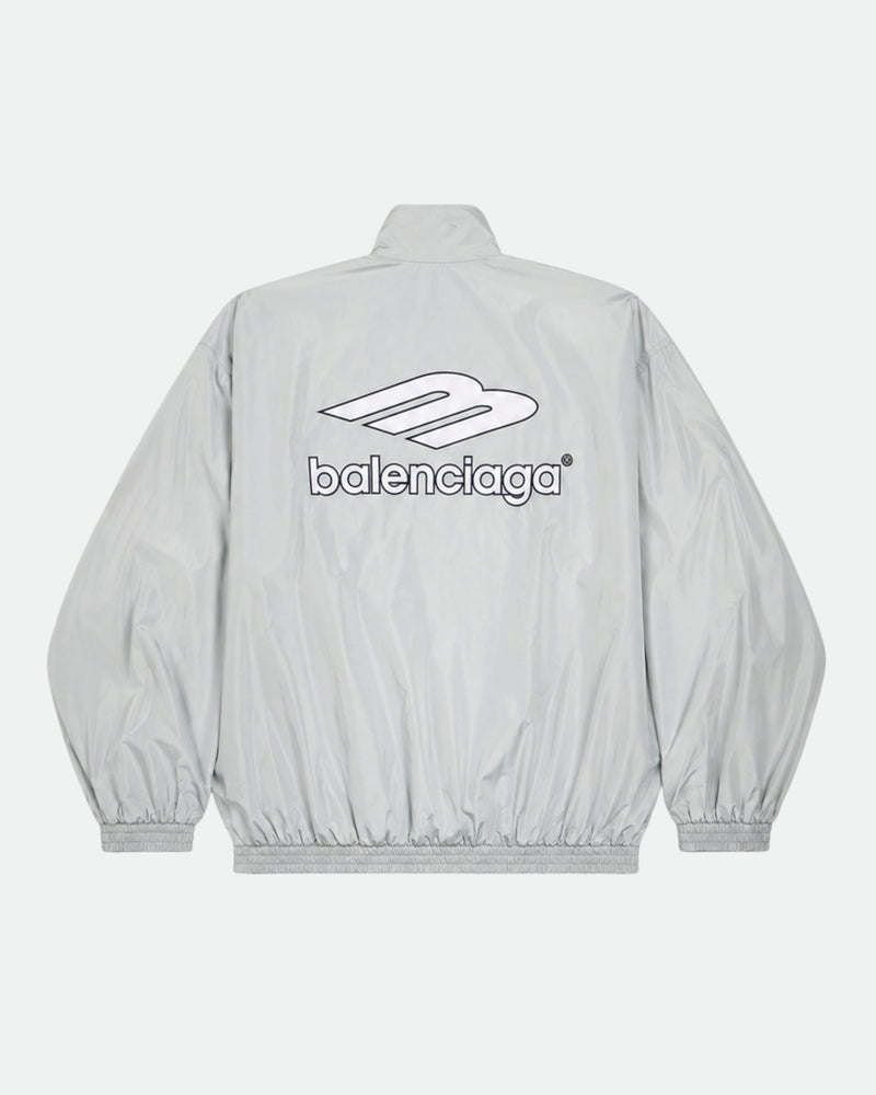 Balenciaga Football Track Jacket | Light Grey