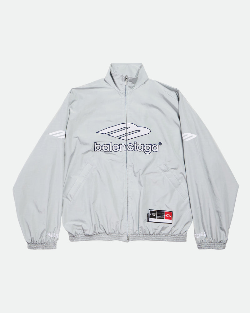 Balenciaga Football Track Jacket | Light Grey