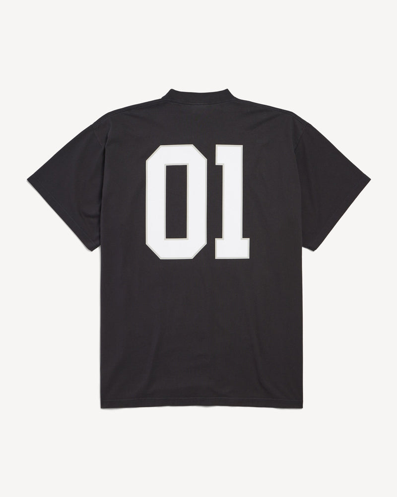Balenciaga 01 Jersey T-Shirt | Black