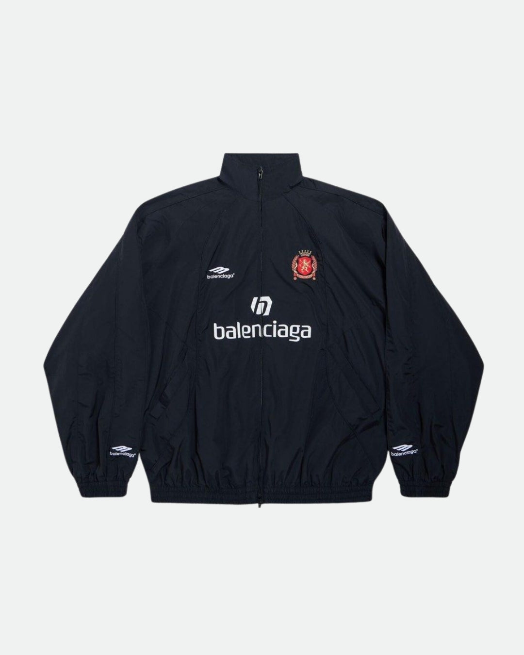 Balenciaga Soccer Tracksuit Jacket SS24 | Black