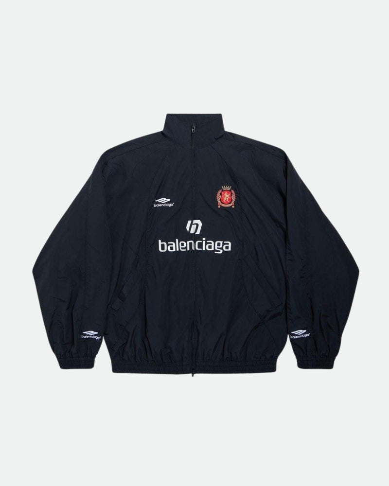 Balenciaga Soccer Tracksuit Jacket SS24 | Black