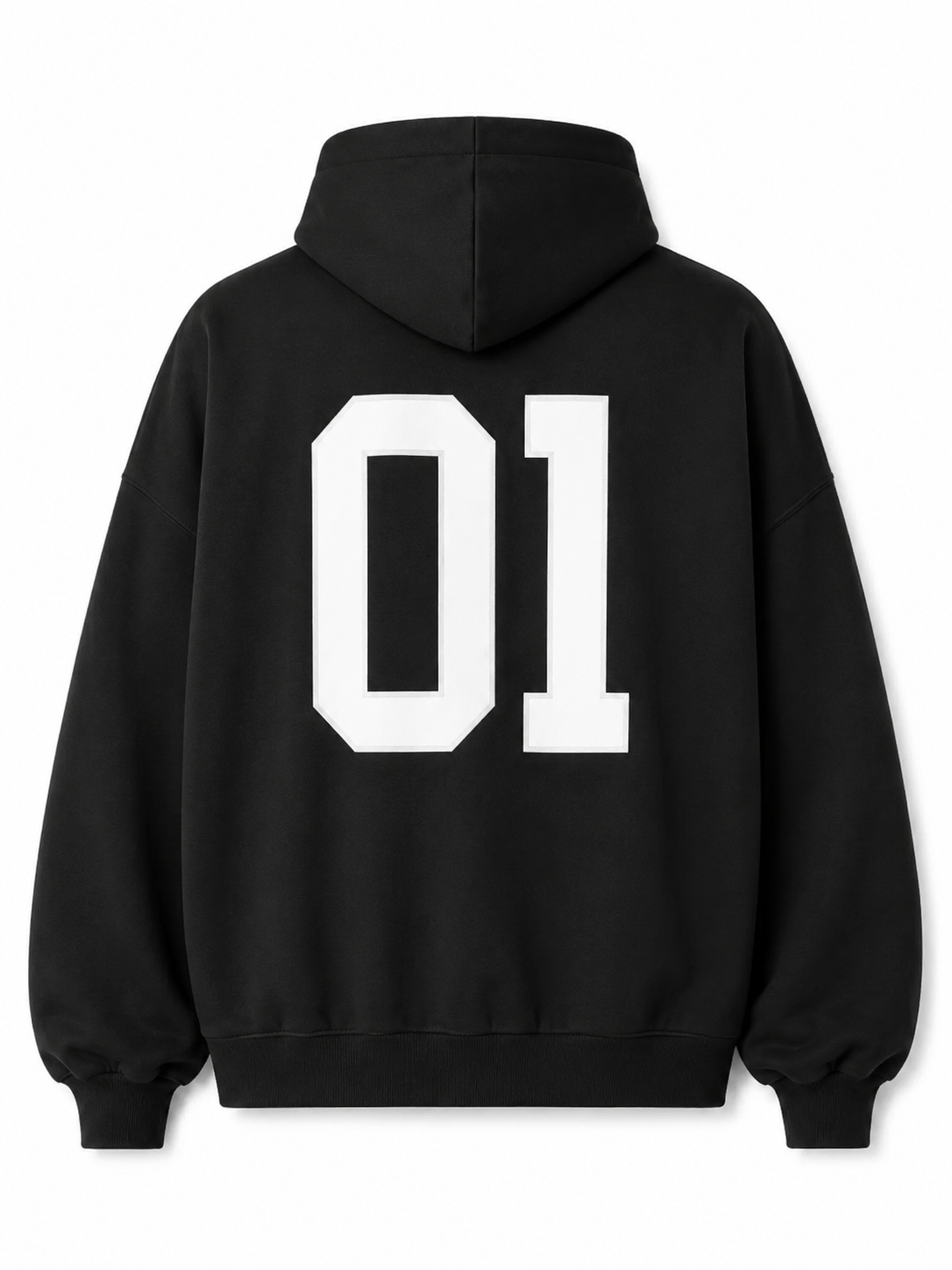 Balenciaga Basketball Series Large Fit Hoodie | Black