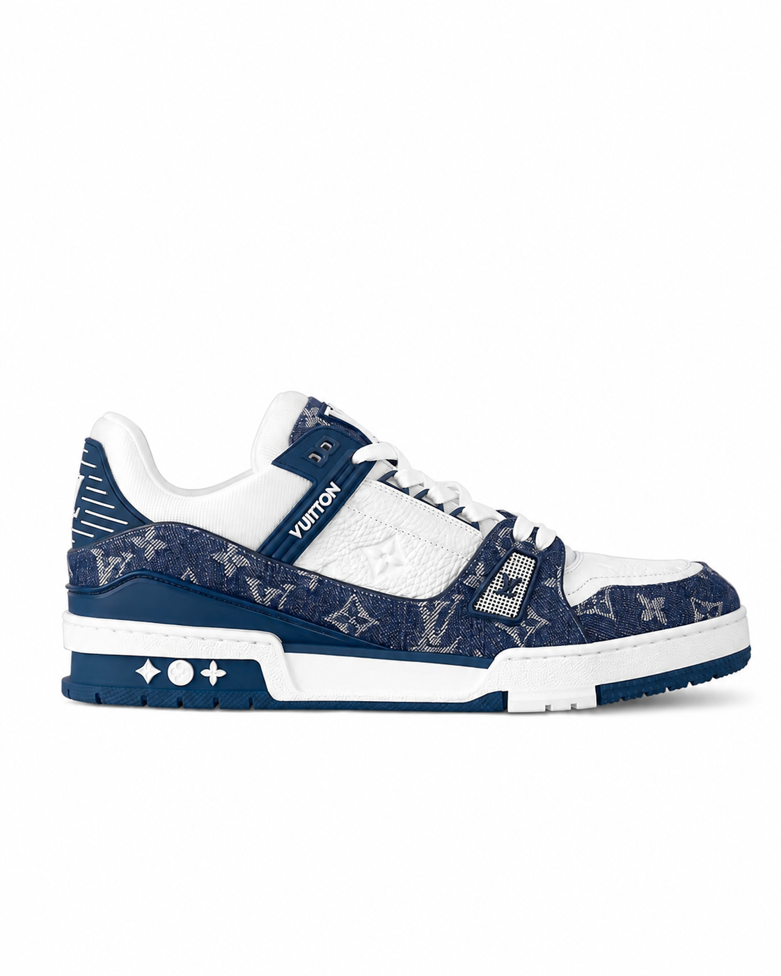Louis Vuitton LV Trainer | Blue Monogram Denim