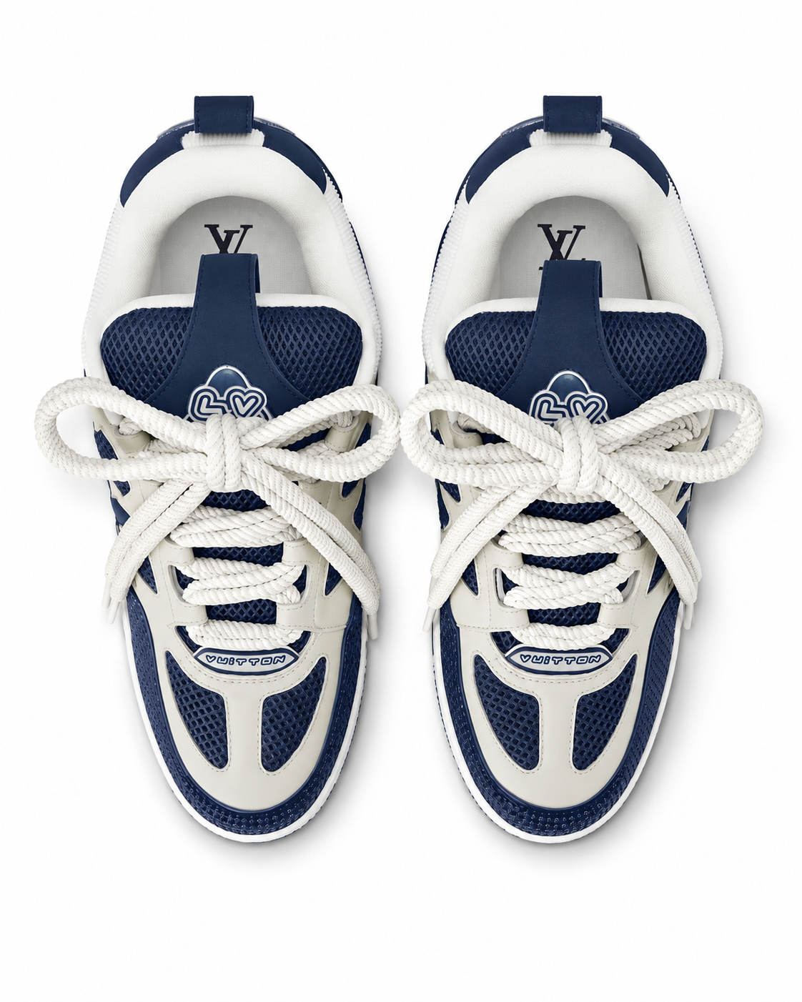 Louis Vuitton LV Skate | Navy & Cream