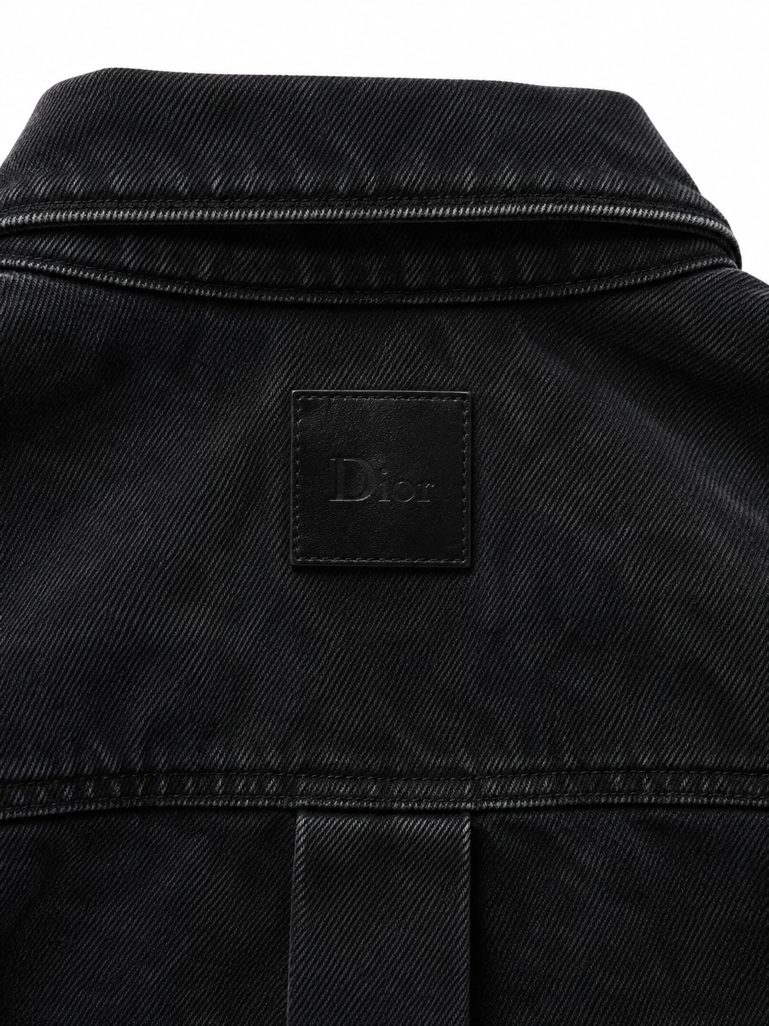 Dior Washed Denim Overshirt | Black