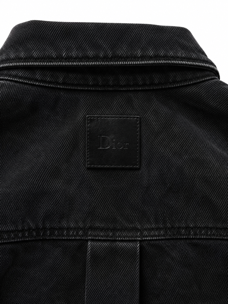Dior Washed Denim Overshirt | Black