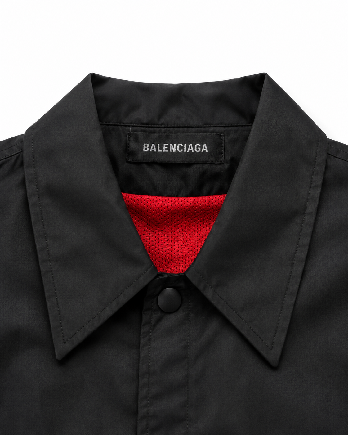 Balenciaga x NBA Logo Coach Jacket | Black