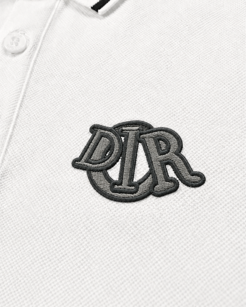 Dior Logo Polo Shirt – White