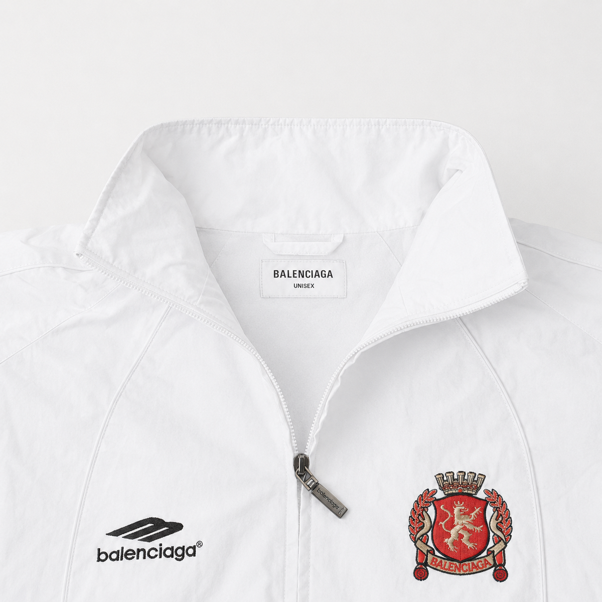 Balenciaga Soccer Tracksuit Jacket SS24 | White