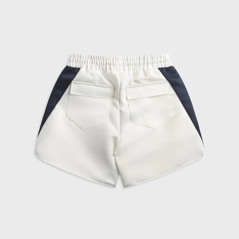 Rhude Logo Lightning Short | Black & White