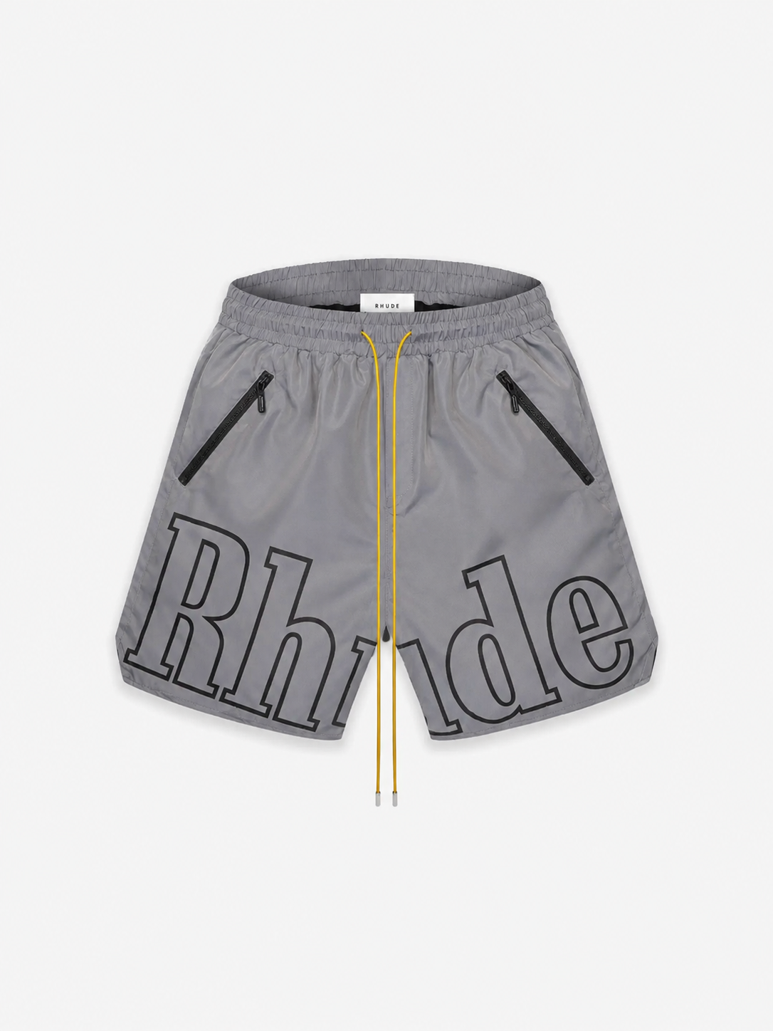 Rhude Logo Shorts | Grey