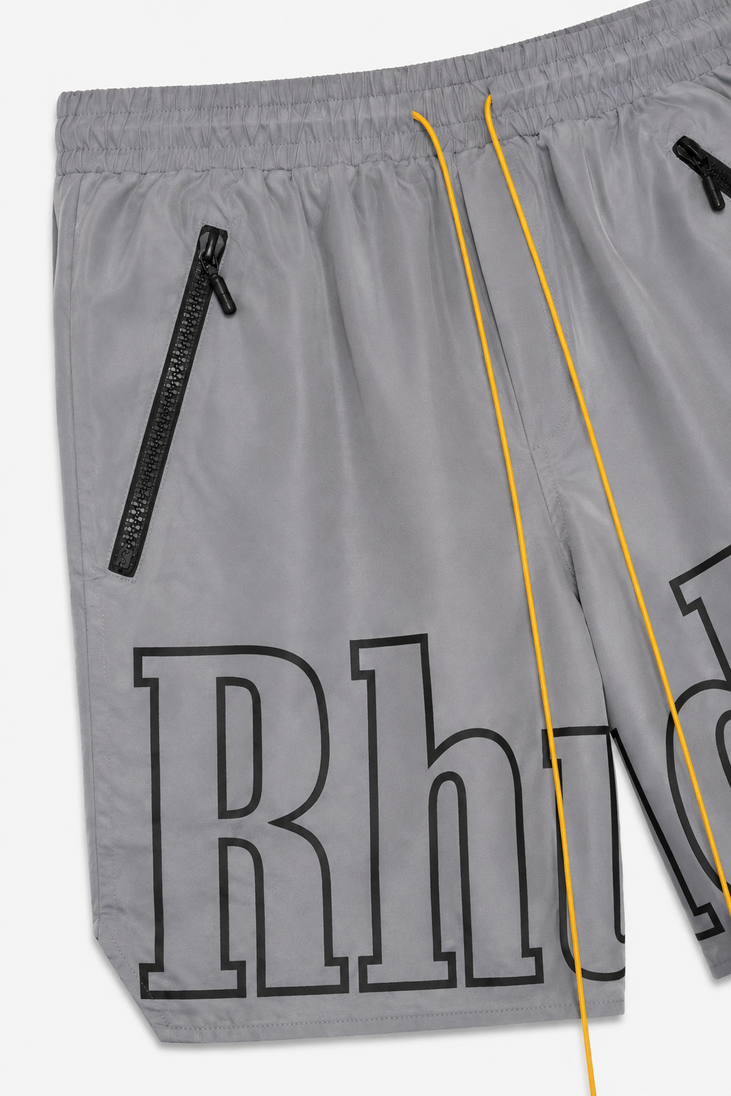 Rhude Logo Shorts | Grey