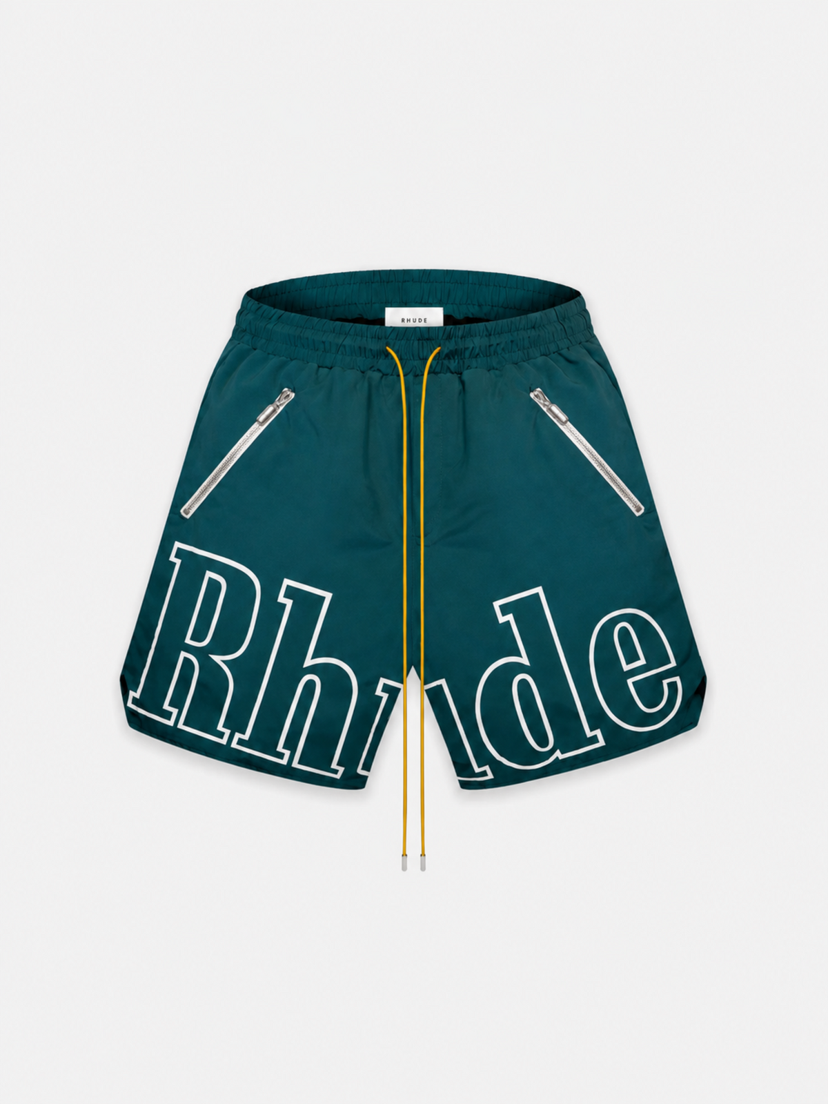 Rhude Logo Shorts | Green