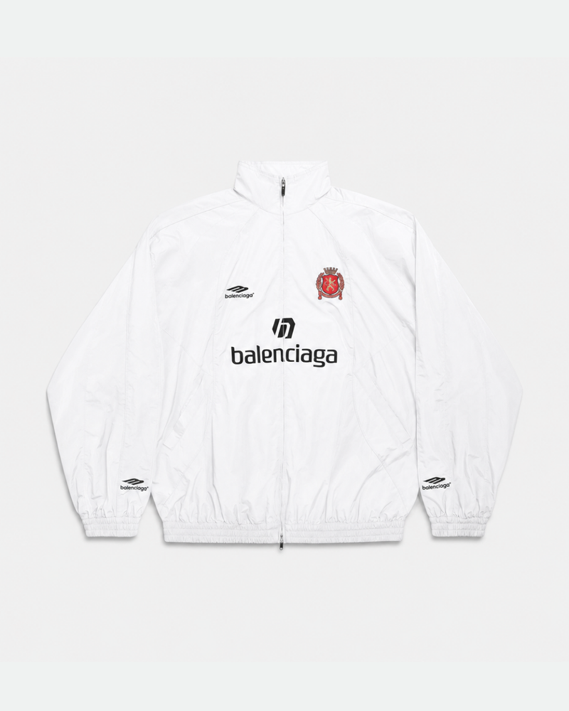 Balenciaga Soccer Tracksuit Jacket SS24 | White