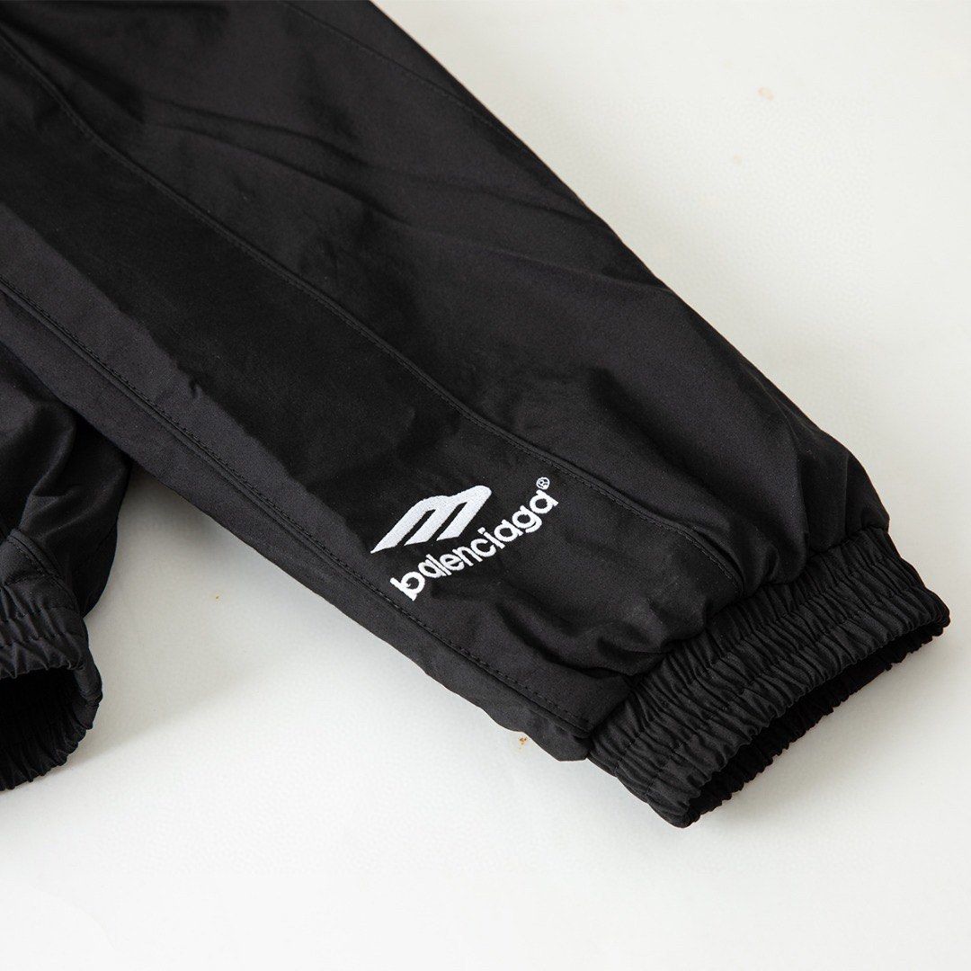 Balenciaga Soccer Tracksuit Jacket SS24 | Black